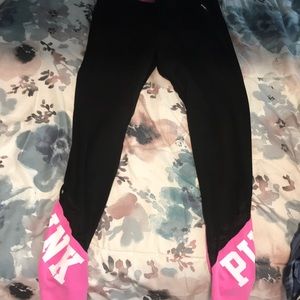 Pink leggings
